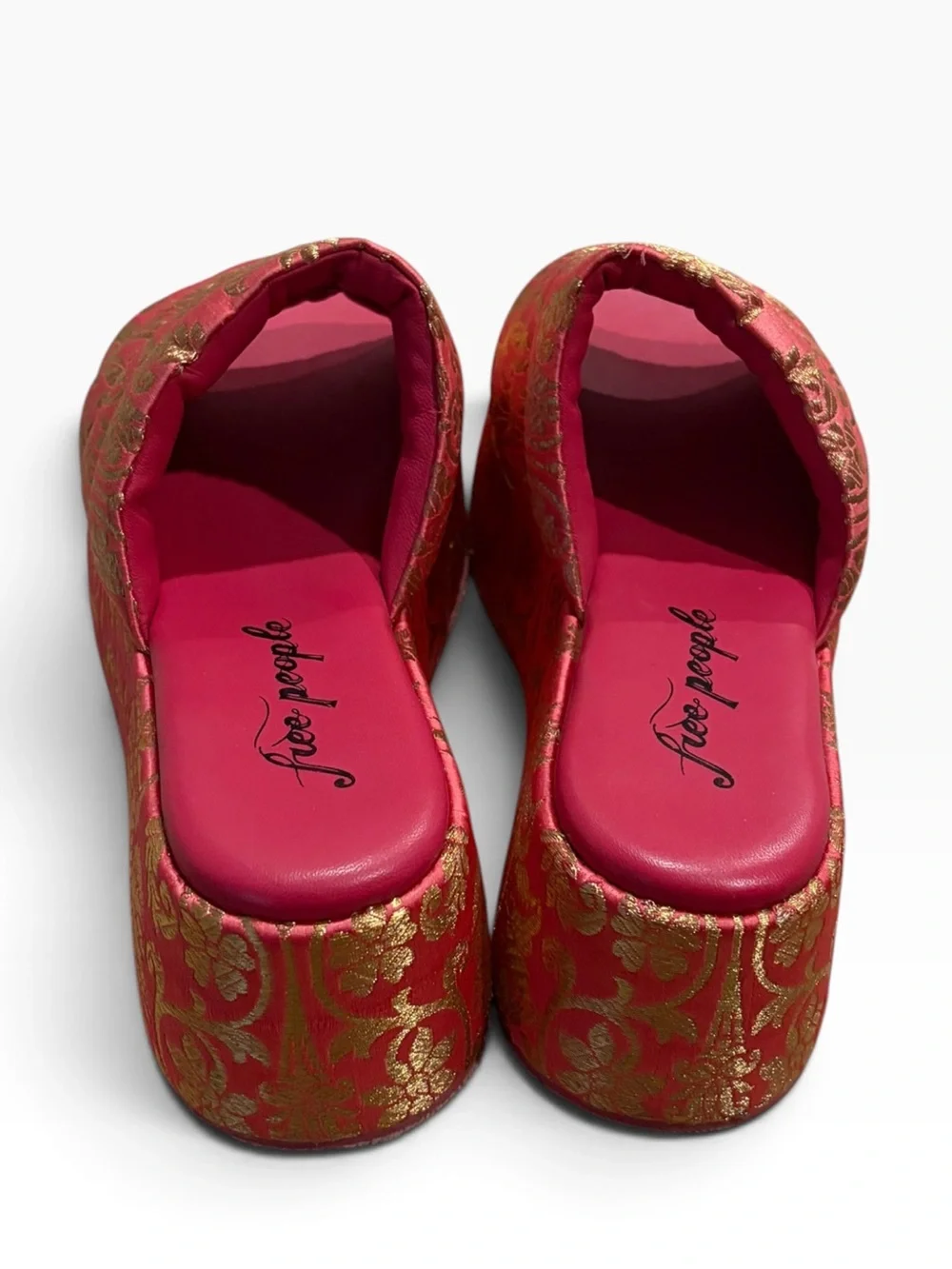 Free People Almost Paradise Platform Slid On